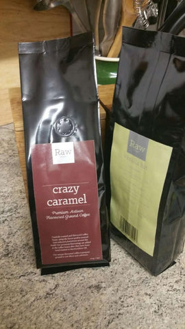 10 x 227g Bags Of Artisan Robusta Flavoured Coffee - Crazy Caramel Flavour