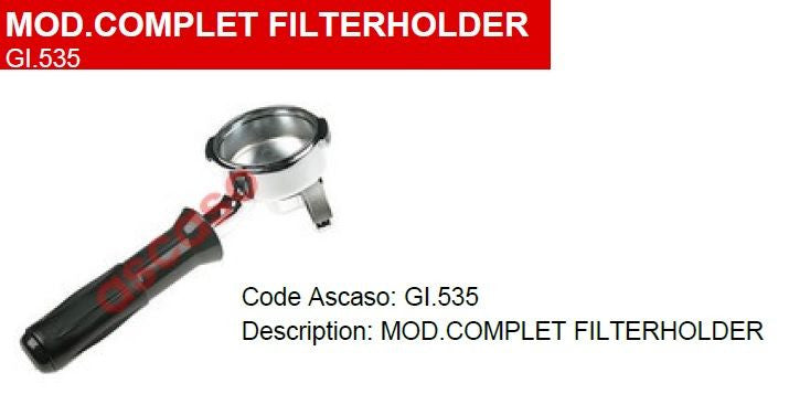 Gaggia Evolution Double Portafilter Filter Holder Cool