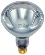 250BR40/IR/CL/120 120 Volt, 250 Watt BR40 Incandescent Safety Coated Infrared Bulb