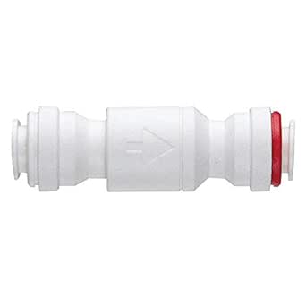 John Guest 14SCV Single Check Valve, 1/4" Push-Fit x 1/4" Push-Fit
