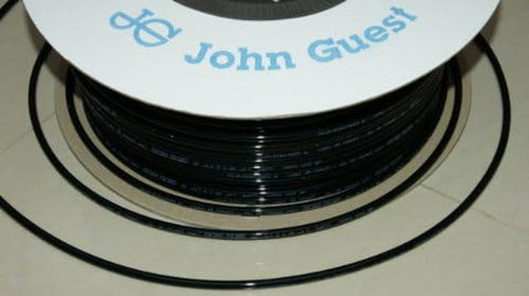 1/4" FRIDGE FILTER TUBING LLDPE WATER PIPE John Guest JG 20m Black