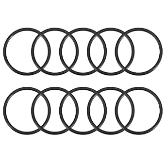 Sourcing Map Nitrile Rubber O-Rings 30mm OD x 26mm ID x 2mm, Pack of 10