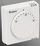 Drayton RTS1 Room Thermostat — White
