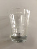 5 x Dual Scale Coffee/Espresso Shot Glasses