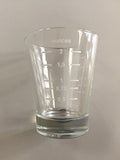 Dual Scale Coffee/Espresso Shot Glass
