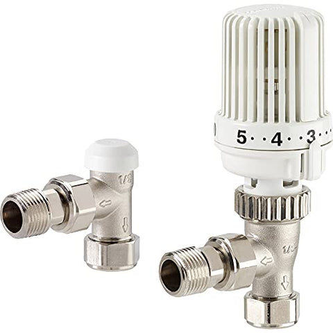 Honeywell VTL15-15A Essential TRV + Lockshield Set 15mm