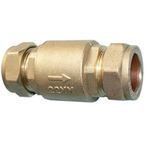 Primaflow 22mm Full Flow Spring Check Valve