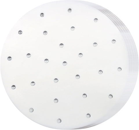 50 Pack Round Disposable Air Fryer Liners – Non-Stick Parchment Paper Sheets (20cm)