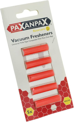 Universal Red Pellet Type Vacuum Cleaner Air Freshener – Pack of 5
