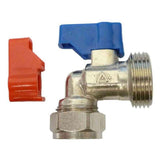 hep Washing Machine / Dishwasher Appliance Valve 15mm x 3/4"