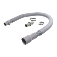 Universal Drain Hose Extension Kit – Adjustable 0.7m to 2.0m Length – Fits 19–28mm Outlets – Compatible with Washing Machines, Dishwashers & More