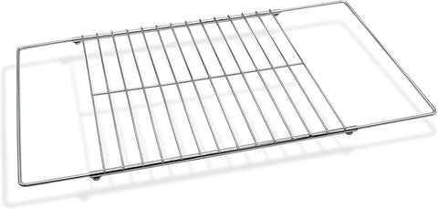 Universal Extendable & Adjustable Oven Shelf with Spring & Pin Fittings (317mm x 360mm to 460mm) – Fits Most Standard Ovens