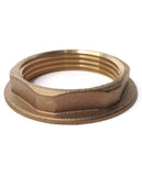 1 1/4" BSP Flanged Brass Basin Waste Backnut