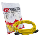 Paxanpax Vacuum Cleaner Power Cable 12m with 13A Plug