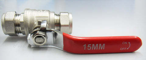 RED Lever Full Bore Isolation Ball Valve — Compression