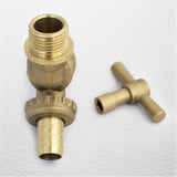 Lockshield 1/2" Hose Union Bib Tap — Outside Garden Tap