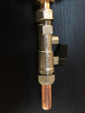 Cool Products Mains Fed Water Cooler Installation Rail (POU) - Complete Install Kit with Double Check Valve, Waterblock, Pressure Reducing Valve, Shut Off, and 5 Metres of 1/4" OD Tubing