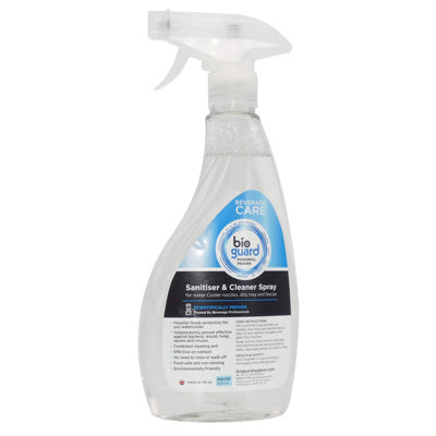 Bioguard External Water Cooler Sanitiser Spray 500ml