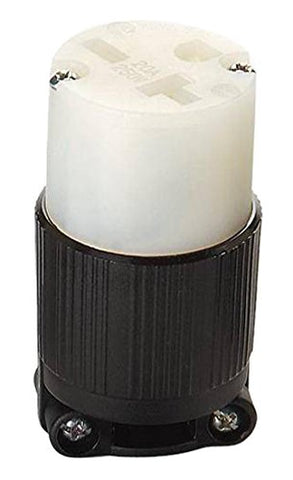6-20R Grounding Connector, 20A 250V AC, 2 Pole 3 Wire, Cul Listed, NEMA