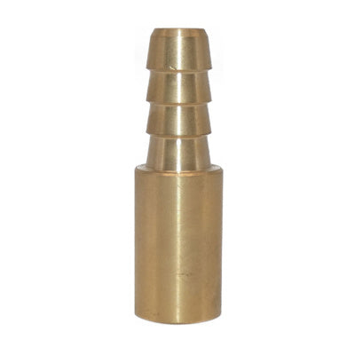 Brass Adaptor 3/8" Barb x 15mm Stem