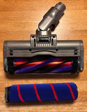 Compatible for Dyson DC59, DC62, DC72, V6, SV03, SV06, SV09 Series Multi-Floor Application Motorised Floor Tool with Carbon Fibre Brushbar and Soft Roller Brushbar