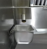 Grease Cup Holders for Commercial Kitchen Canopy Hoods - 2.5" Deep Drip Pan Grease Catchers for Restaurants