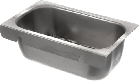 Grease Cup Holders for Commercial Kitchen Canopy Hoods - 2.5" Deep Drip Pan Grease Catchers for Restaurants
