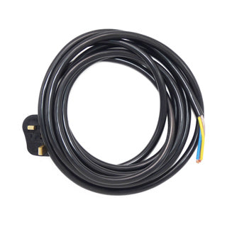 UK13A Moulded Cable 3mtr 1.5mm² Sq (MCC056) – Durable Electrical Cable for Industrial and Machinery Use