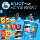 Family Movie Night Snack Hamper – Pringles, Popcorn, Nuts, Pork Scratchings & Haribo – Perfect for Movie Nights, Birthdays & Gift