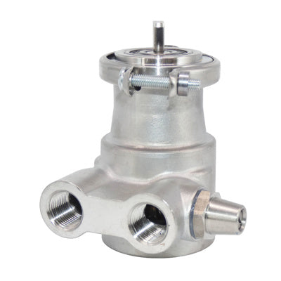 Nu.Er.T. Stainless Steel Rotary Vane Pump 3/8" BSP, 300 LPH with 3.5 Bar Bypass