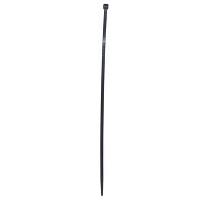 Cable Tie Black 300mm x 4.8mm - Heavy-Duty Nylon Wire Organizer