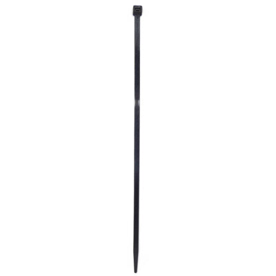 Cable Tie Black 370mm x 7.6mm - Extra-Strong Heavy-Duty Nylon Wire Organizer