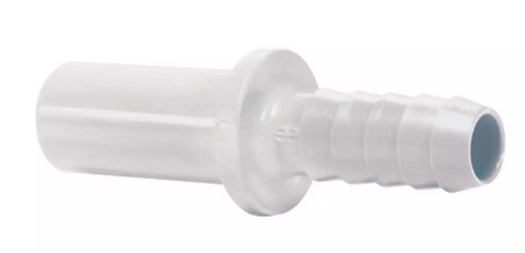 John Guest Polypropylene Tube to Hose Stem 1⁄2″ × 1⁄2″