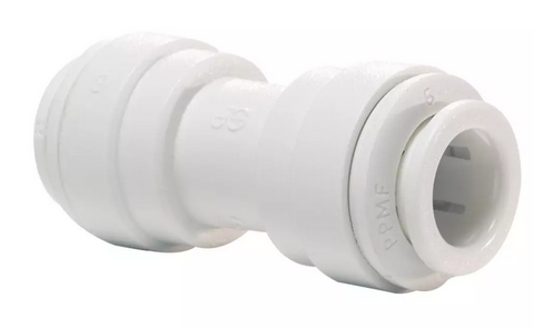 John Guest Polypropylene 1/2" Push Fit Equal Straight Connector