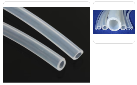 6mm ID x 10mm OD Translucent Platinum Cured Silicone Tubing x 1 Metre