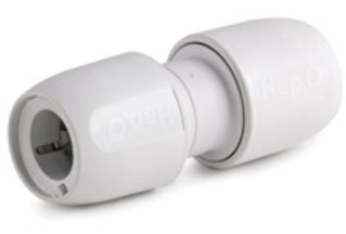 Hep2O HD1 Straight connector 22mm