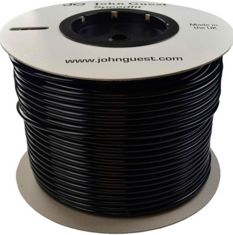 John Guest 3/8" OD LLDPE Tubing In Black, 500 Foot (152 Metre) Coil