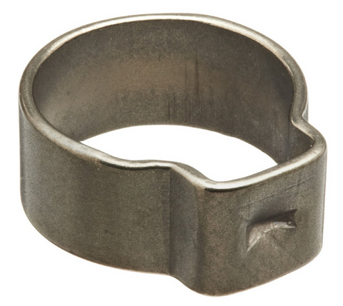 Oetiker 15300016 StepLess Ear Clamp, One Ear, Clamp ID Range 9.6 mm (Closed) - 11.3 mm (Open)