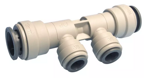 John Guest Cooling Manifold, 15mm × 15mm × 3⁄8″ × 3⁄8″