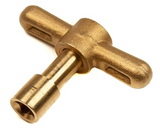 Lockshield Stopcock Key for Bib Taps with Lockshield Top – Solid Brass Radiator Valve Key