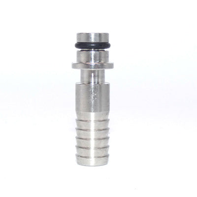 Wunder-Bar Stainless Steel Manifold Inlet Connector 3/8" Barb Long