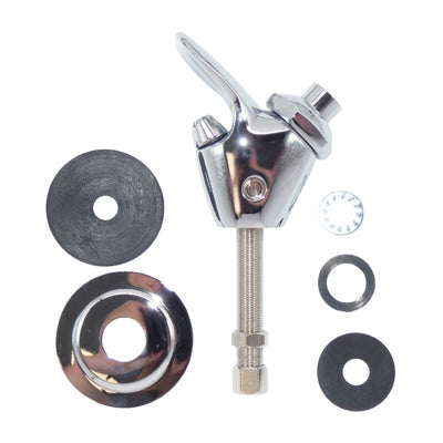 Tap Bologna Chrome Plated Drinking Fountain Bubbler Push Button 7/16"-24 UNS Male Thread
