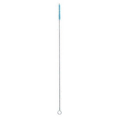 Tube Cleaning Brush Blue Bristles 8mm Diameter, Length 400mm