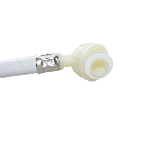 Aquavend 2m Hose 10mm ID – Elbow 3/4" BSP Female x Straight 3/4" BSP Female with Retained Washers for Water Systems
