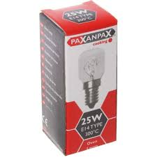 Universal Retail Packed Oven Lamp Bulb [E14, 25W, 220-240V, 300°C] – Pack of 1