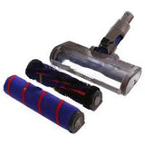 Compatible for Dyson DC59, DC62, DC72, V6, SV03, SV06, SV09 Series Multi-Floor Application Motorised Floor Tool with Carbon Fibre Brushbar and Soft Roller Brushbar