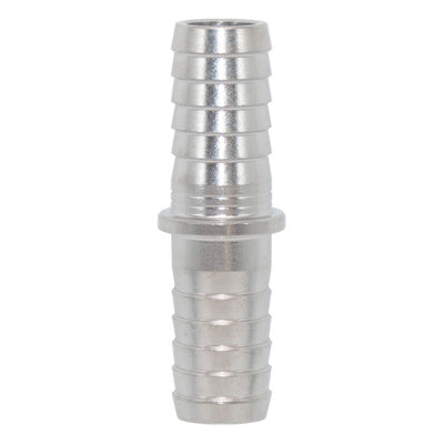 Stainless Steel Barb Splicer 3/8" (MCA19-0209) – Durable Hose Connector for Beverage and Industrial Applications