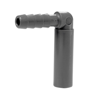John Guest Tube-to-Hose Elbow 3/8" Stem x 1/4" Barb
