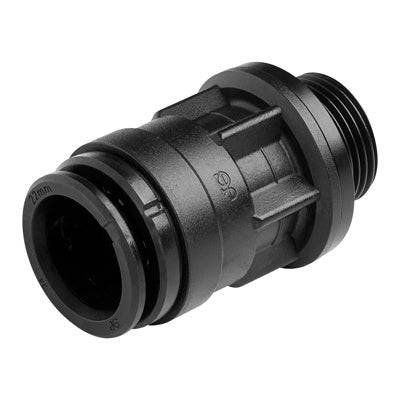 John Guest Straight Adaptor 15mm Pushfit x 3/4" BSP Male