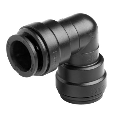 John Guest Equal Elbow Pushfit Connector 15mm Pushfit